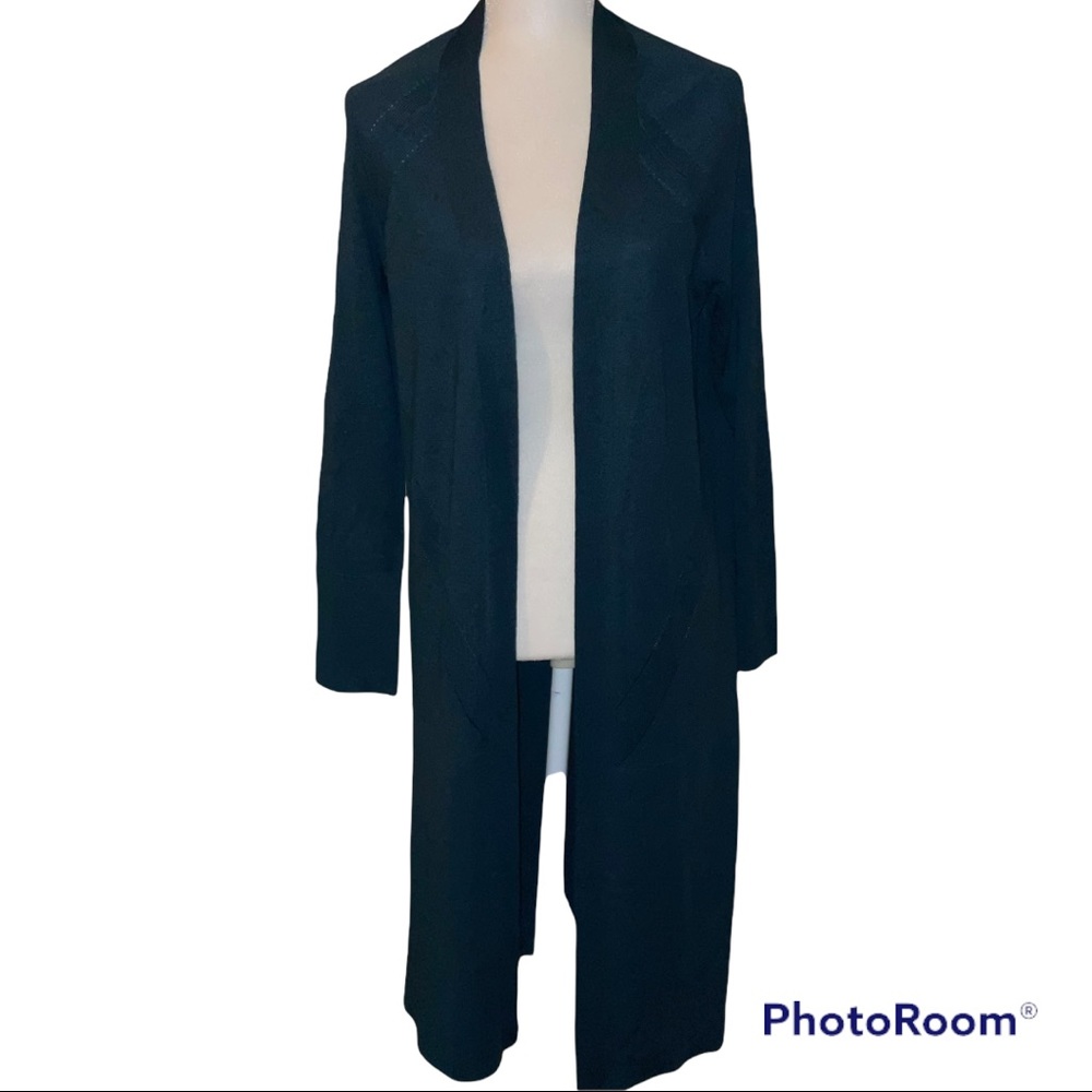Talbots Duster Merino Wool Long Cardigan - Picture 4 of 7
